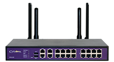 Representative Cybera managed network appliance